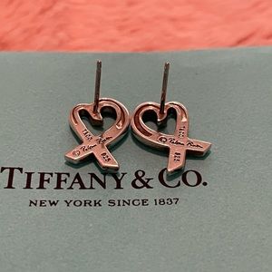 Tiffany & Co Paloma Picasso Loving Heart Earrings